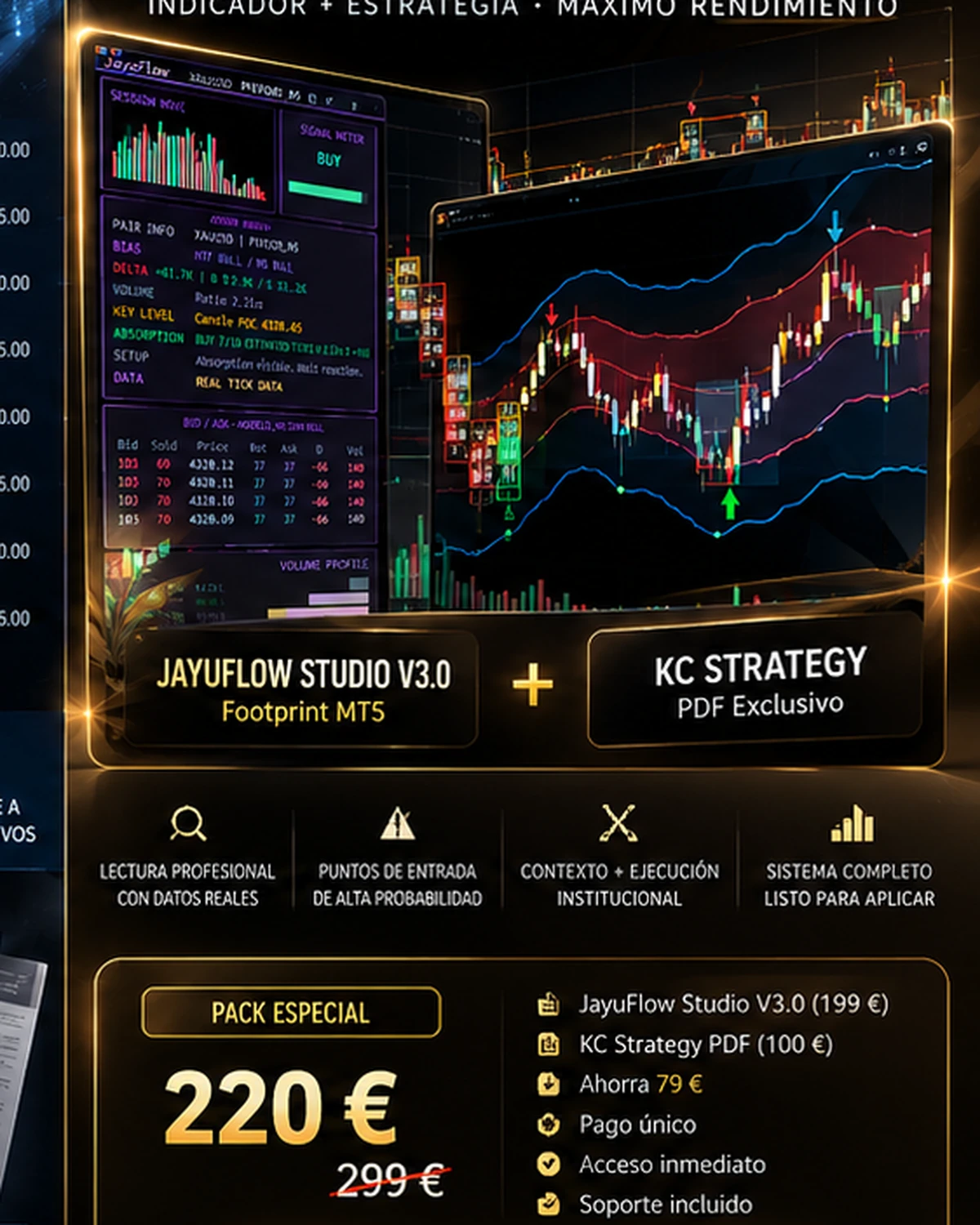 Pack JayuFlow V3.03 y KC Semi-Auto Strategy